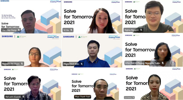 Khám phá chuỗi tập huấn thiết thực tại cuộc thi Solve for Tomorrow 2021