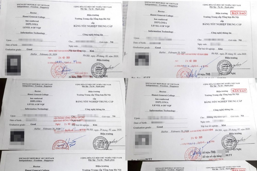 Hà Nội: Thu hồi 16 bằng tốt nghiệp của giáo viên Trường THPT Cao Bá Quát