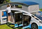 Ngắm chiếc xe Van cắm trại đầu tiên trên thế giới sử dụng điện mặt trời