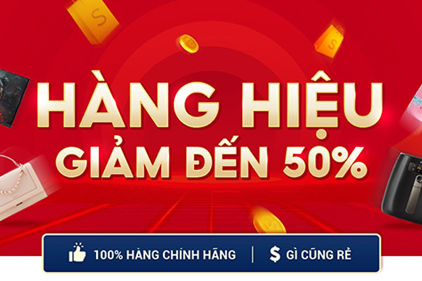 Săn sale 50% cho cả gia đình trên Shopee