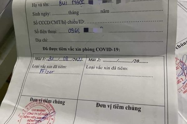 Bình Dương lên tiếng việc ‘vượt rào’ tiêm vắc xin Covid-19 cho trẻ