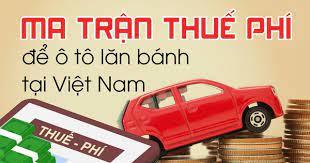 'Ma trận' thuế, phí để ô tô lăn bánh tại Việt Nam