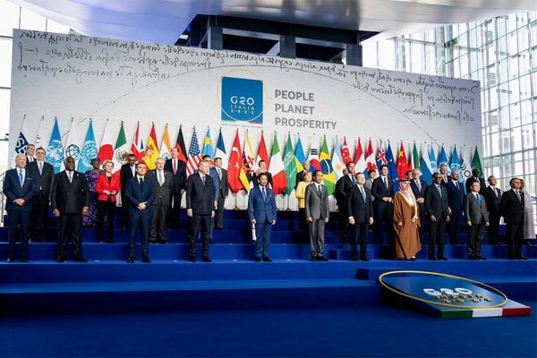 Các lãnh đạo G20 thống nhất về mục tiêu khí hậu