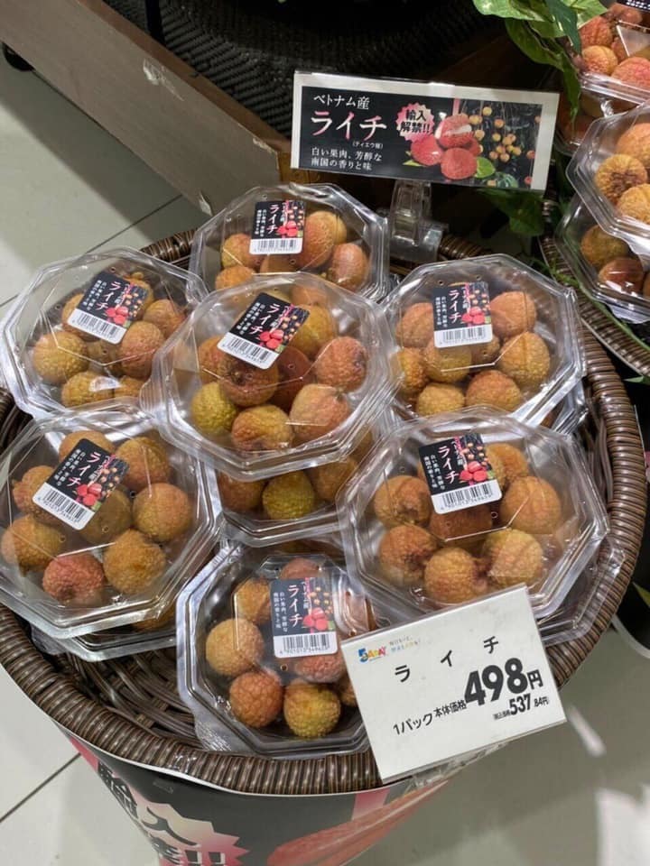 Vietnam's litchis, longan sell at high prices overseas, but minister still unhappy