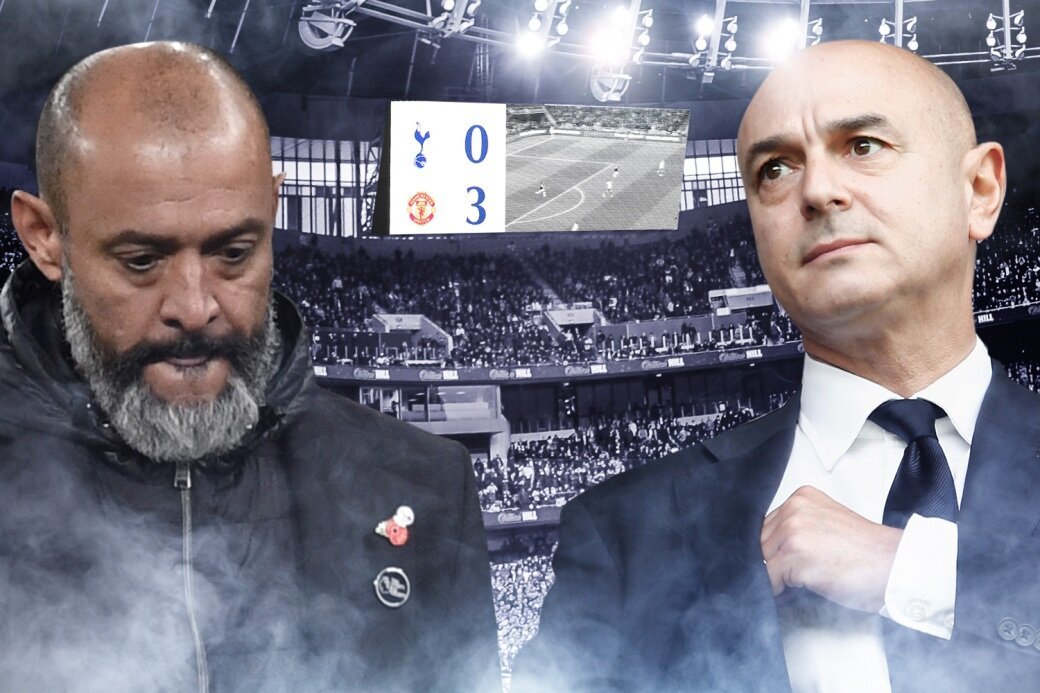 Tottenham sa thải HLV Nuno Santo sau thảm bại MU