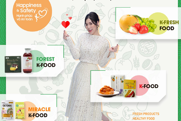 Nhiều trải nghiệm độc đáo tại lễ hội ẩm thực, nông sản Hàn Quốc trực tuyến