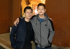 Con trai Quang Dũng và Jennifer Phạm tuổi 13 đã cao hơn bố