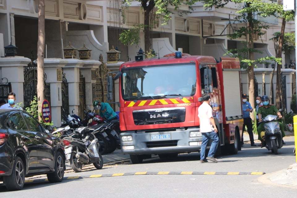 Cháy nhà trong khu dân cư City Land ở TP.HCM