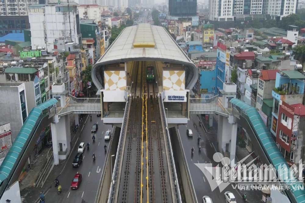 Cat Linh-Ha Dong urban railway prepares for formal opening