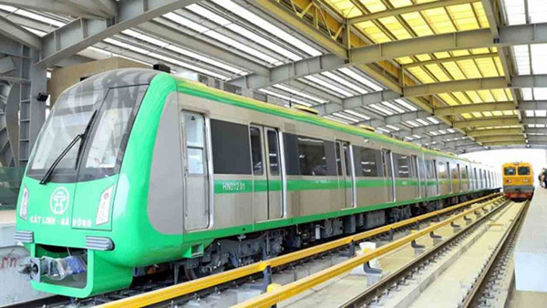 Cat Linh-Ha Dong metro line to be handed over to Hanoi on Nov 6