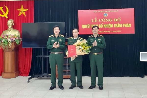 Công bố quyết định của Chủ tịch nước về công tác cán bộ