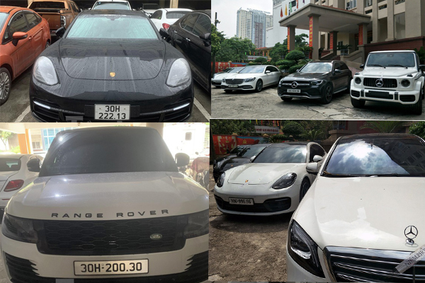 Loạt siêu xe trong các vụ án cờ bạc, ma túy gây sốt tại Việt Nam
