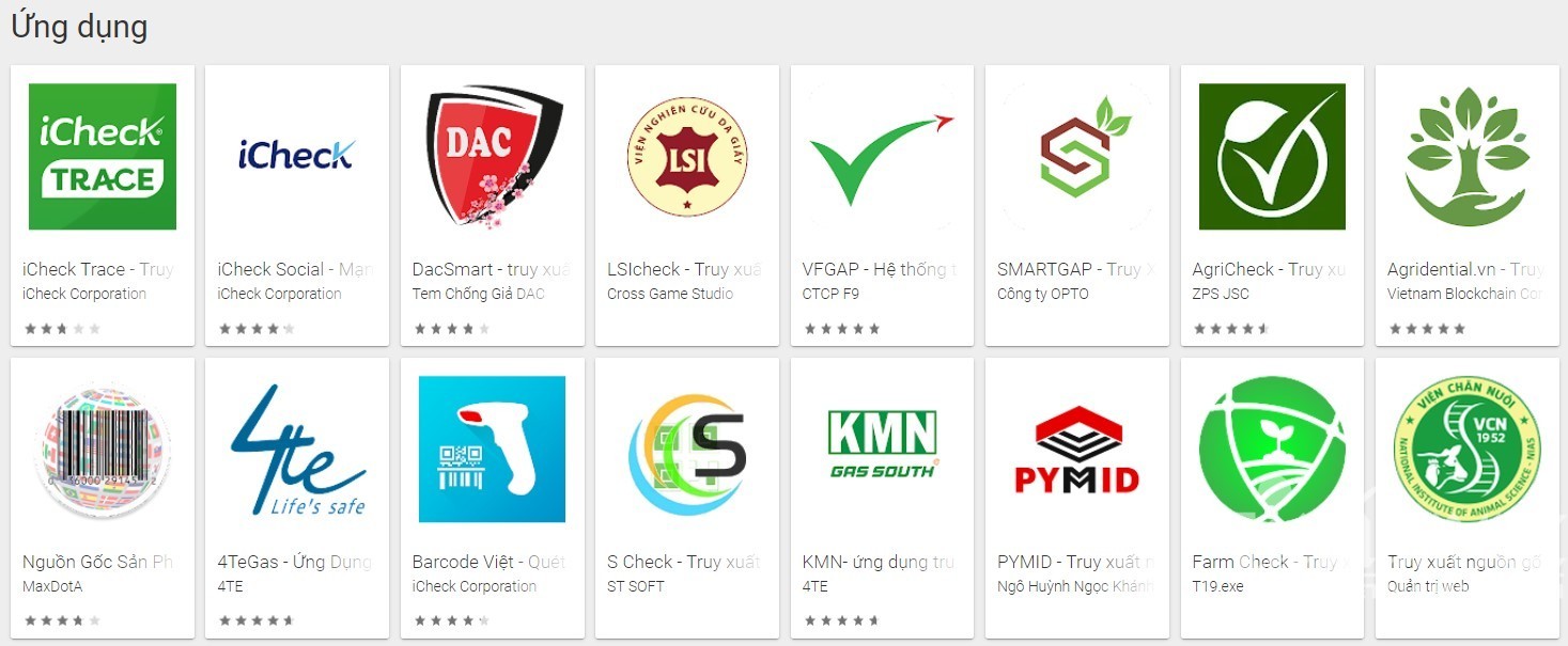 'Ma trận' app truy xuất nguồn gốc bủa vây nông sản Việt