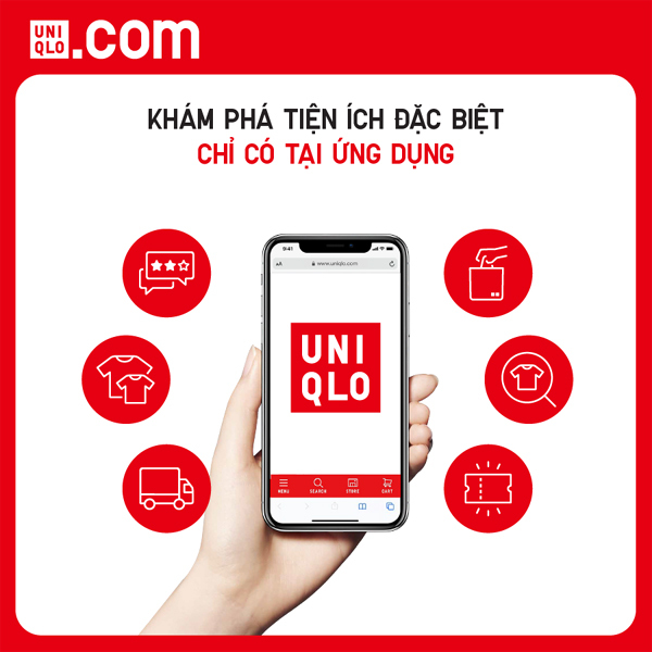 Cửa hàng UNIQLO online lớn nhất tại Việt Nam chính thức ra mắt