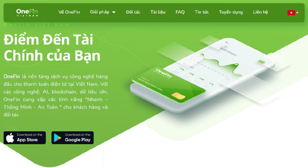Ví điện tử OneFin ra mắt thị trường Việt Nam