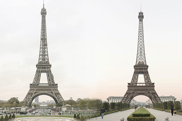 Tháp Eiffel cách Paris 10.000 km và những công trình 'nhái' gây tranh cãi ở Trung Quốc