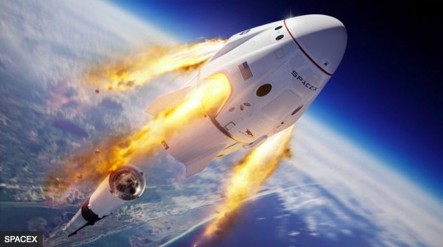 Phi hành đoàn SpaceX phải dùng bỉm suốt chuyến bay về Trái đất