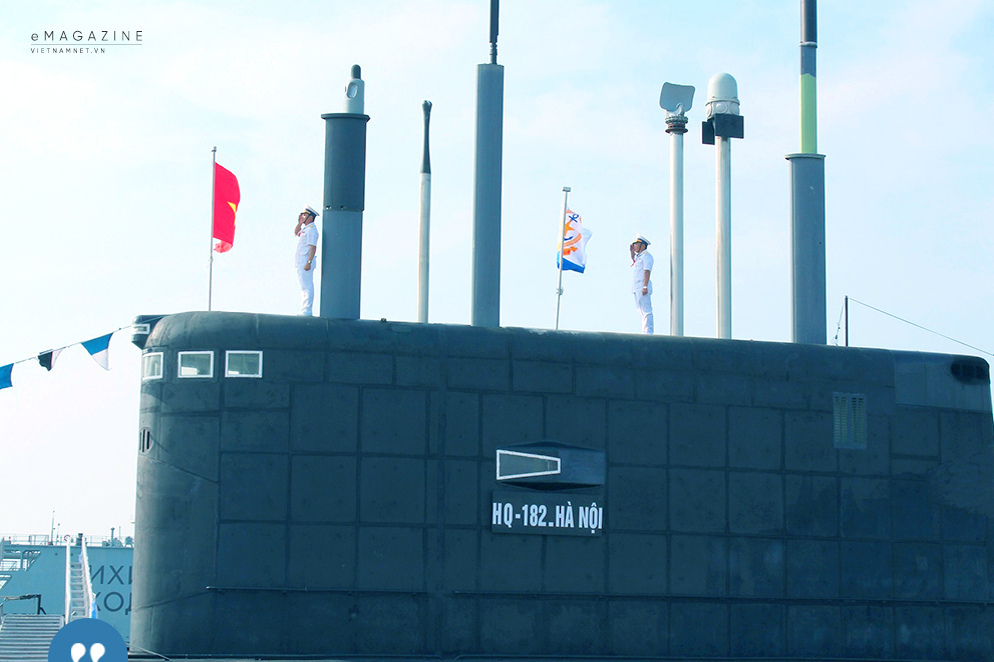 Crossing hundreds of thousands of nautical miles to bring submarines to naval base