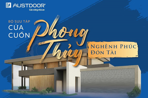 Austdoor ra mắt bộ sưu tập cửa cuốn phong thủy