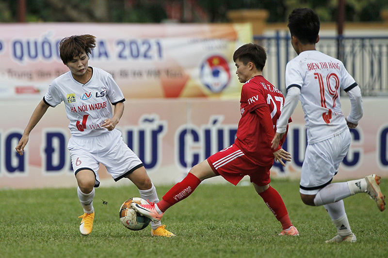 Cup bóng đá nữ Quốc gia 2021 sắp về đích