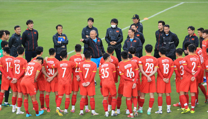 HLV Park Hang Seo chốt danh sách tuyển Việt Nam đấu Nhật Bản