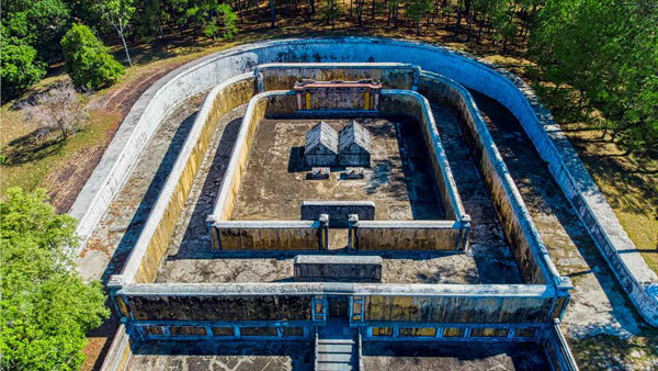 King Gia Long's Mausoleum: the tomb of the first emperor of the Nguyen Dynasty