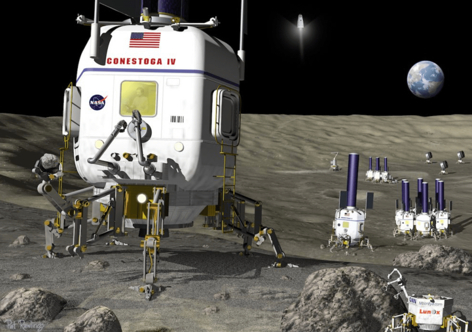 Cuộc chạy đua khai thác Heli-3 trên Mặt Trăng, 2 chuyến là đủ năng lượng cho nước Mỹ cả năm