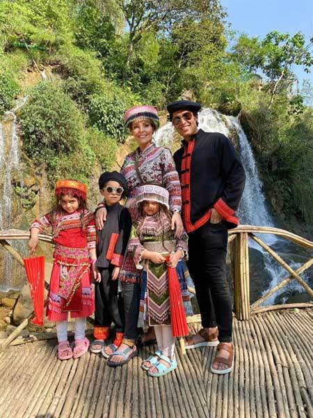 Swedish family share their good fortunes with Vietnamese people