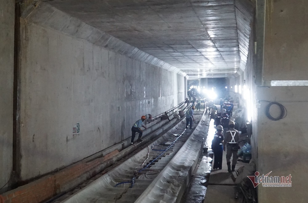 Diện mạo ga ngầm tuyến metro Bến Thành sau 6 năm thi công