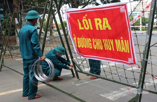 F0 chưa giảm, đề xuất nâng cấp độ dịch 2 phường có 60.000 dân ở Đà Nẵng