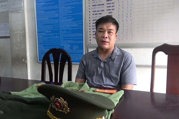 Xử lý thanh niên sắm quân phục CAND để ra oai, lừa tình phụ nữ