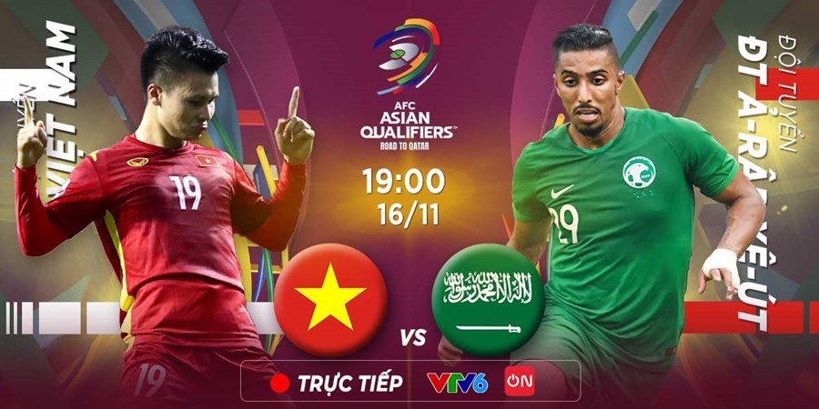 Xem trực tiếp trận Việt Nam vs Saudi Arabia ở đâu?