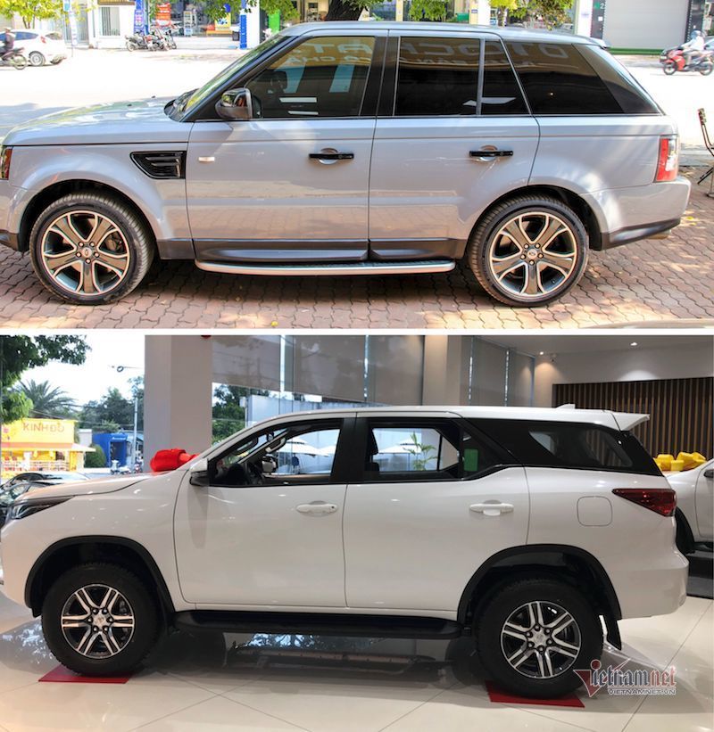 1 tỷ, mua Land Rover Range Rover Sport 2010 hay Toyota Fortuner?