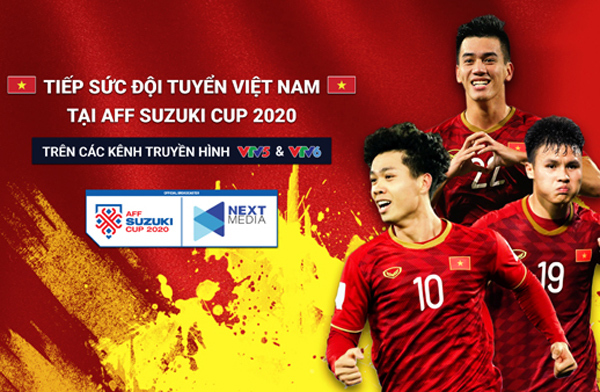Next Media và VTV hợp tác phát sóng bóng đá AFF Suzuki Cup 2020