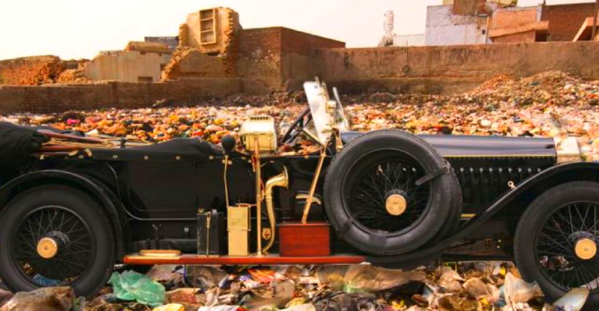 Thực hư chuyện người Ấn dùng Rolls-Royce làm xe thu gom rác