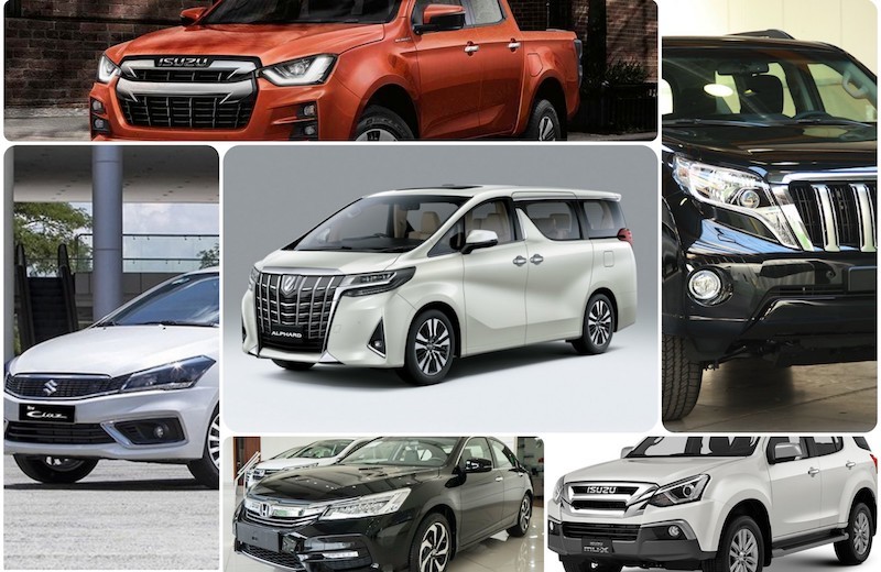 Top 10 xe bán chậm tháng 10/2021: Suzuki tuột dốc, Toyota Alphard lập kỷ lục vẫn góp mặt