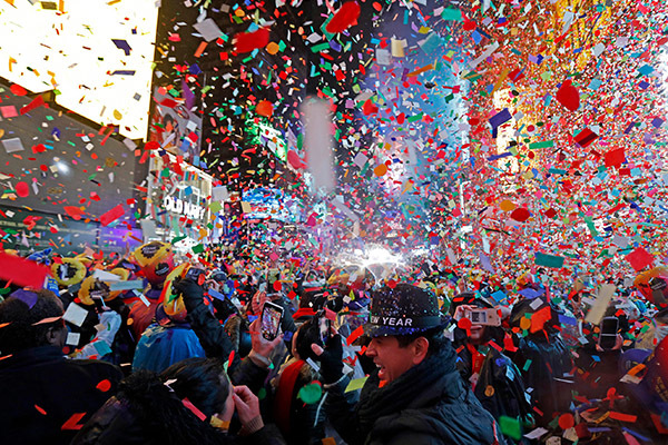 Hàng trăm ngàn người sẽ tập trung đón năm mới tại Quảng trường Thời đại