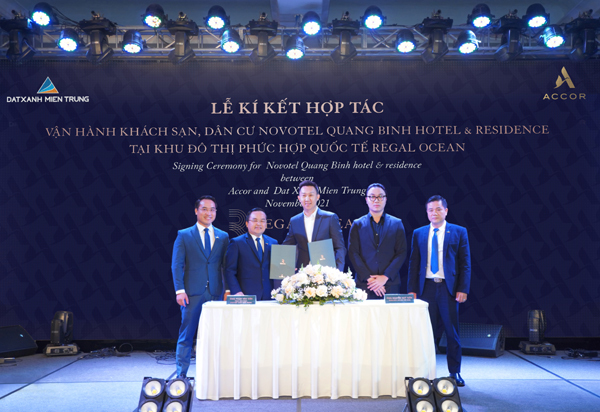 Đất Xanh Miền Trung bắt tay Accor vận hành Novotel Quang Binh Hotel & Residence