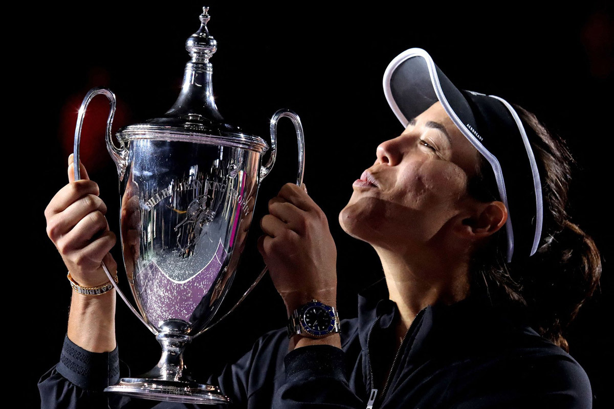 Garbine Muguruza vô địch WTA Finals: Vẻ đẹp Tây Ban Nha