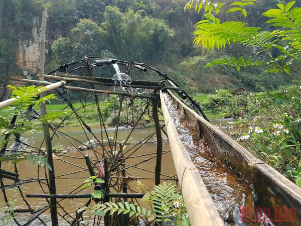 The beauty of bamboo waterwheels in Dien Bien Province