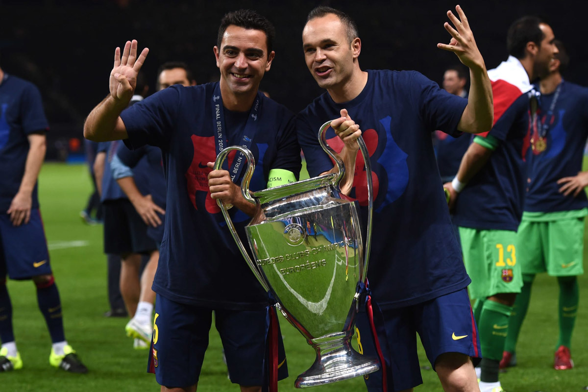 Iniesta tin Xavi thành công với Barca