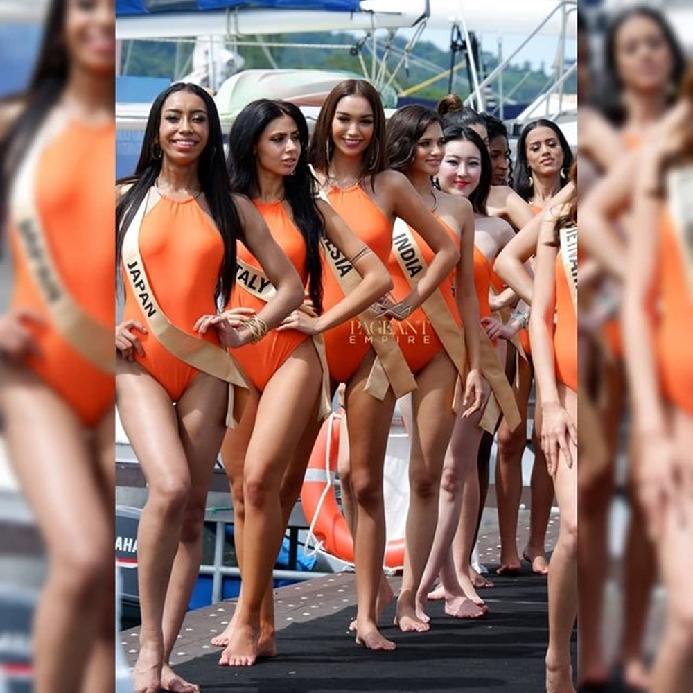 Bị ngộ độc thực phẩm, Thùy Tiên vẫn sải bước đầy tự tin diễn bikini