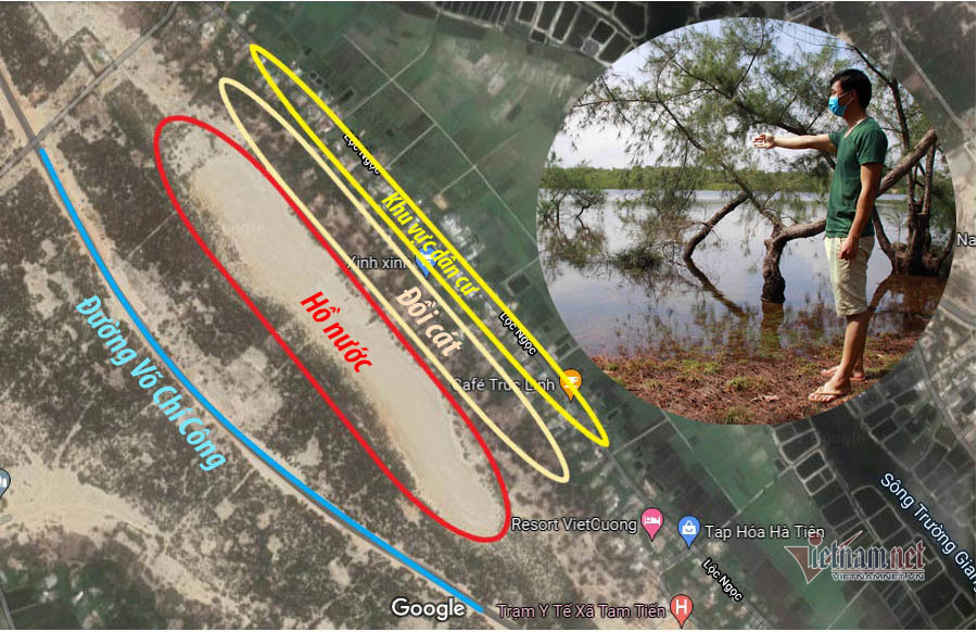 'Bom nước' nửa triệu mét khối treo lơ lửng trên đầu người dân