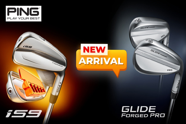 PING gây sốt với màn ra mắt kép i59 irons và Glide Forged Pro wedge