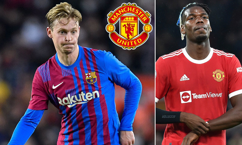 MU tống tiễn Pogba, đón về Frenkie De Jong