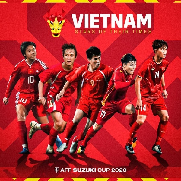 Two Vietnamese players featured in AFF list of star footballers