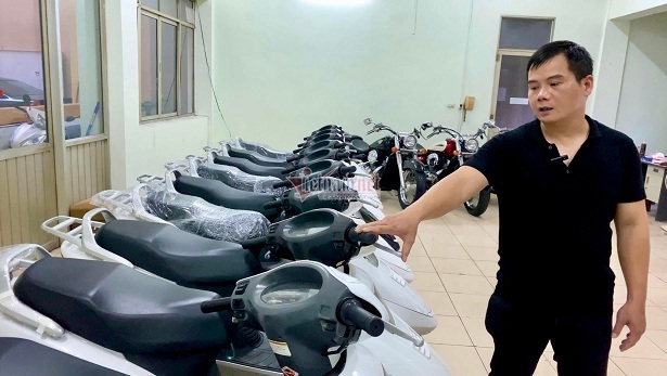 Bộ sưu tập Honda Spacy tiền tỷ của 'ông trùm' xe máy cổ Hà Nội