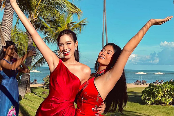 The first photos of Miss Vietnam Do Thi Ha at Miss World 2021