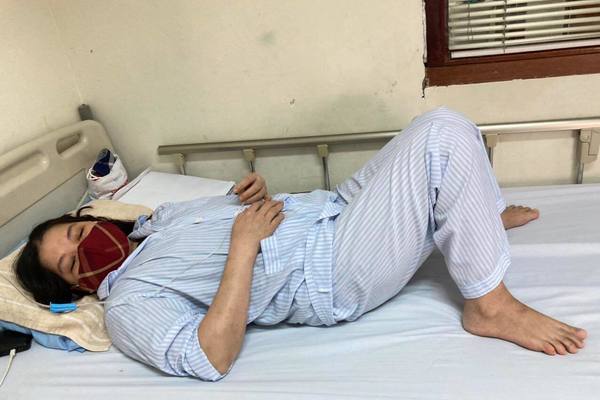 Chị Vũ Thị Bích Thuỷ mắc bệnh rối loạn đông máu được bạn đọc giúp đỡ