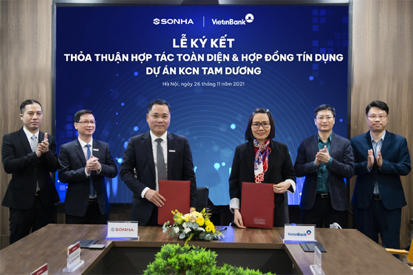 Tập đoàn Sơn Hà và VietinBank hợp tác toàn diện